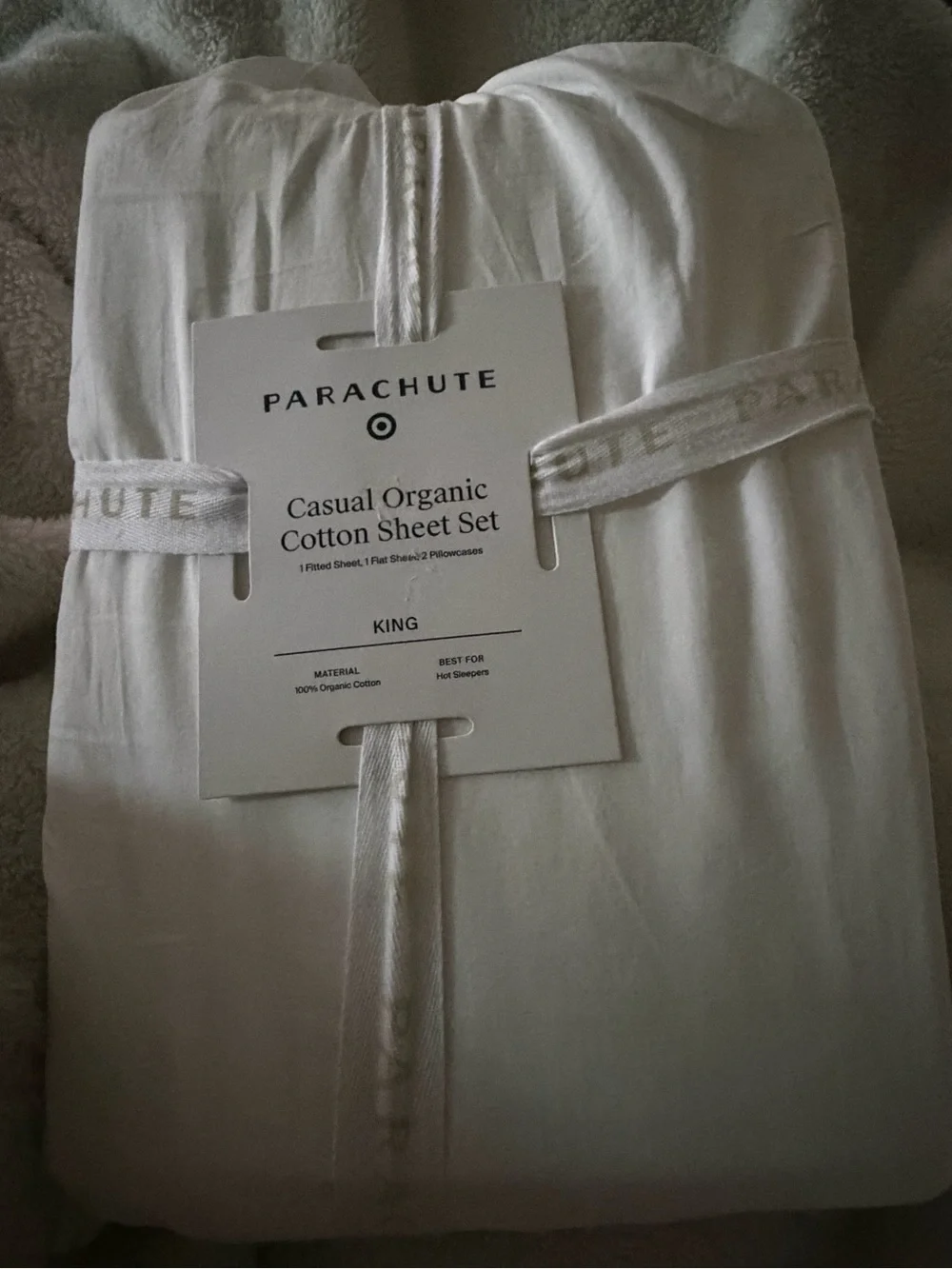 Parachute Casual Organic Cotton Sheet Set King size